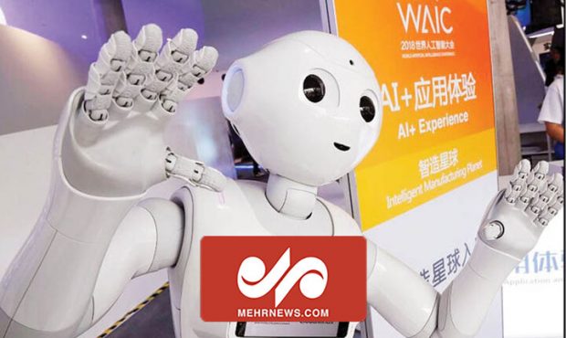 نمایشگاه ربات‌های هوش مصنوعی در شانگهای
